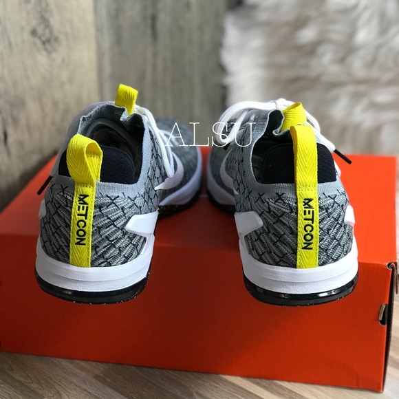 Nike Metcon DSX Flyknit B/W Dynamic Yellow Men’s - Picture 4 of 8